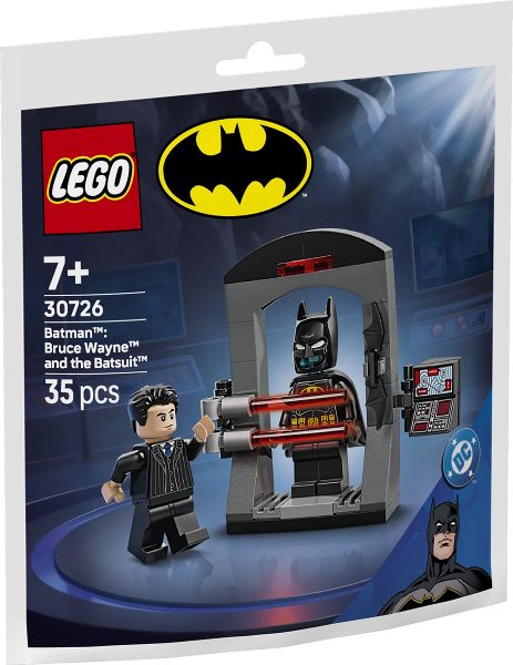 LEGO DC Super Heroes - Batman: Bruce Wayne și Batcostumul 30726, 35 piese
