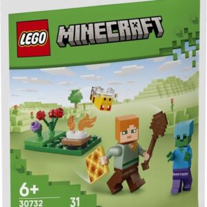 30732-1 (1) LEGO Minecraft - Conflict la focul de tabara al lui Alex 30732, 31 piese