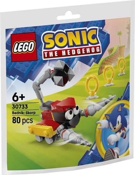 LEGO Sonic the Hedgehog - Badnik: Skorp 30733, 80 piese