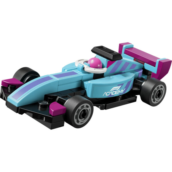 LEGO Speed Champions - Minimașină F1 ACADEMY 30734, 58 piese