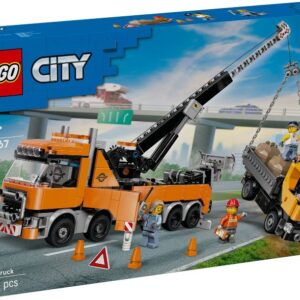 60467-1 LEGO® City 60467 - Camion de remorcare si recuperare cu macara