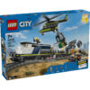 LEGO City - Jaf in trenul politiei 60508, 1313 piese