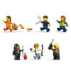 LEGO City - Jaf in trenul politiei 60508, 1313 piese