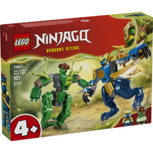 LEGO Ninjago - Robotul dragon al lui Jay în luptă 71853, 107 piese