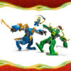 LEGO Ninjago - Robotul dragon al lui Jay în luptă 71853, 107 piese