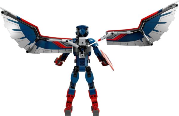 LEGO® Marvel - Batalia dintre Capitanul America si Hulk rosu 76296, 359 piese