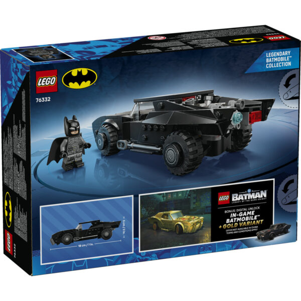 LEGO DC Super Heroes - Batmobilul din Batman 76332, 330 piese