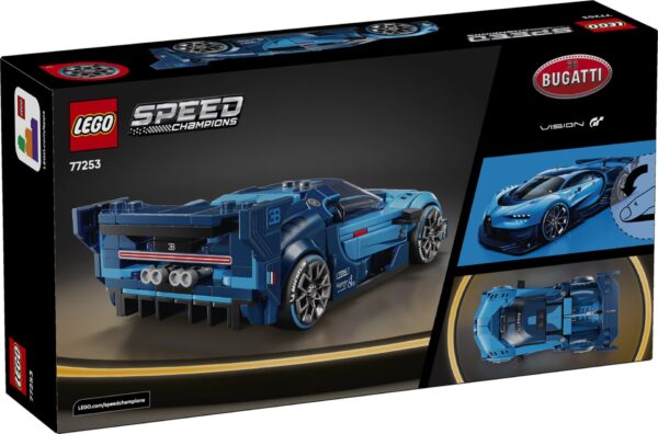 LEGO® Speed Champions - Hipermasina sport Bugatti Vision GT 77253, 284 piese