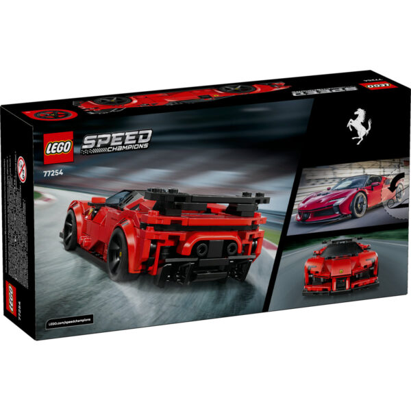 LEGO Speed Champions - Mașina de sport Ferrari SF90 XX Stradale 77254, 339 piese