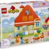 LEGO® DUPLO Bluey - Casa de familie a lui Blue cu un joc de memorie 10459, 83 piese
