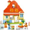 LEGO® DUPLO Bluey - Casa de familie a lui Blue cu un joc de memorie 10459, 83 piese