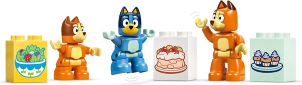 LEGO® DUPLO Bluey - Casa de familie a lui Blue cu un joc de memorie 10459, 83 piese