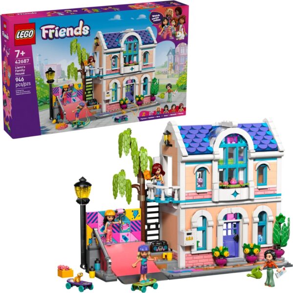 LEGO® Friends - Casa familiei lui Liann 42687, 946 piese
