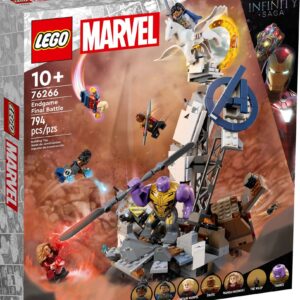LEGO® Marvel - Sfarsitul jocului – Batalia finala 76266, 794 piese