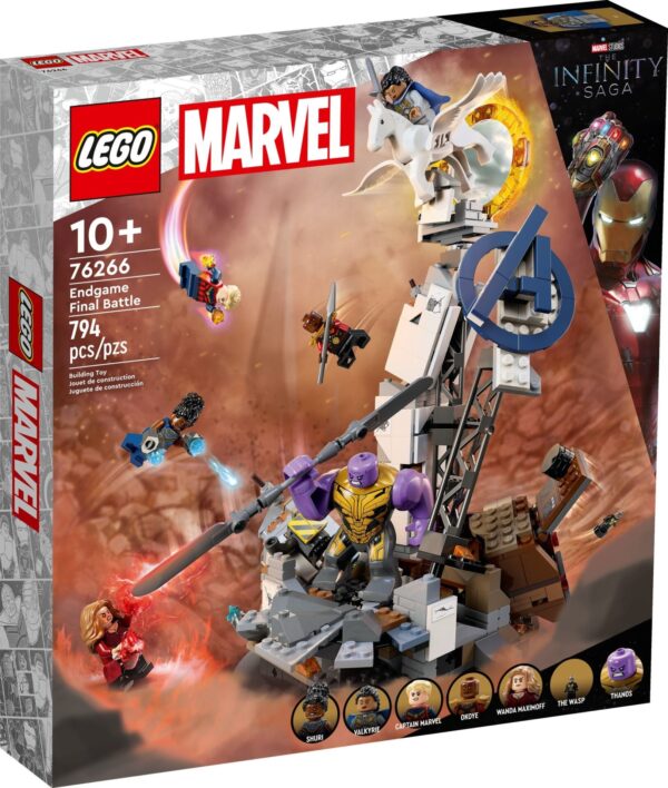 76266_alt1 LEGO® Marvel - Sfarsitul jocului – Batalia finala 76266, 794 piese