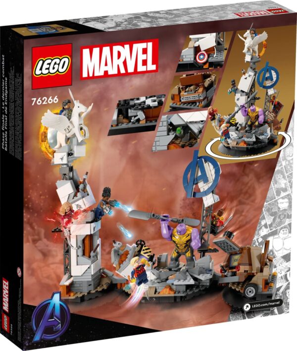 76266_alt6 LEGO® Marvel - Sfarsitul jocului – Batalia finala 76266, 794 piese