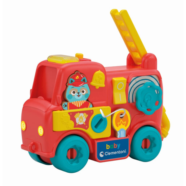 Clementoni - Montessori camion de pompieri cu diverse activitati - CL17551
