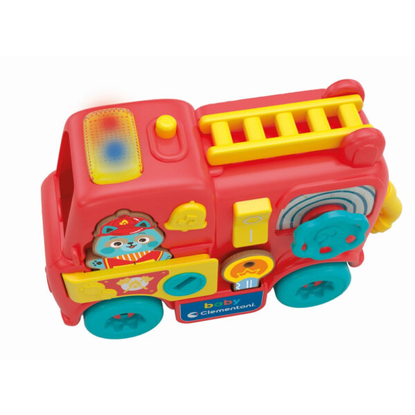 Clementoni - Montessori camion de pompieri cu diverse activitati - CL17551