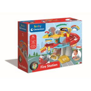 Clementoni - Statie de pompieri pentru masinutele de acrobatii - CL17559