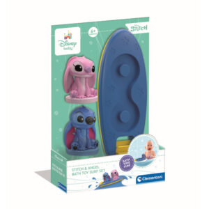 Clementoni - Placa de surf plutitoare cu figurine Stitch si Angel - CL17627