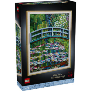 LEGO Art - Claude Monet – Pod peste lac cu nuferi 31220, 3179 piese