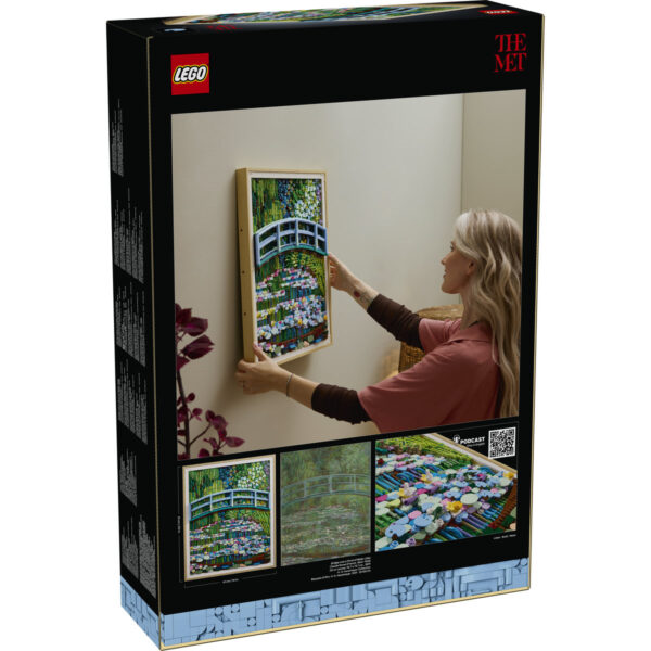 LEGO Art - Claude Monet – Pod peste lac cu nuferi 31220, 3179 piese