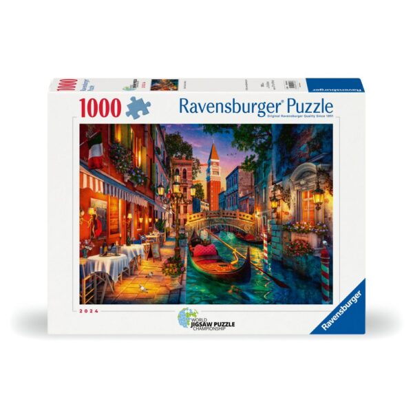 Ravensburger - Puzzle Venetia in lumina noptii 1000 piese - RVSPA01439