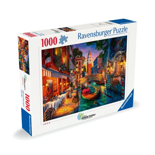 Ravensburger - Puzzle Venetia in lumina noptii 1000 piese - RVSPA01439