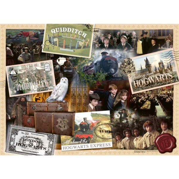 Ravensburger - Puzzle Harry Potter secretele din Hogwarts 300 piese XXL - RVSPC04140