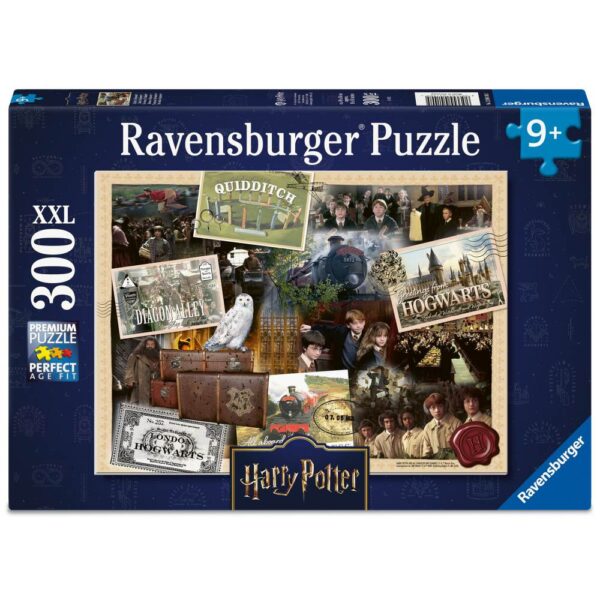 Ravensburger - Puzzle Harry Potter secretele din Hogwarts 300 piese XXL - RVSPC04140