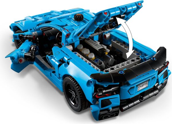 LEGO® Technic 42217 - Chevrolet Corvette Stingray albastru