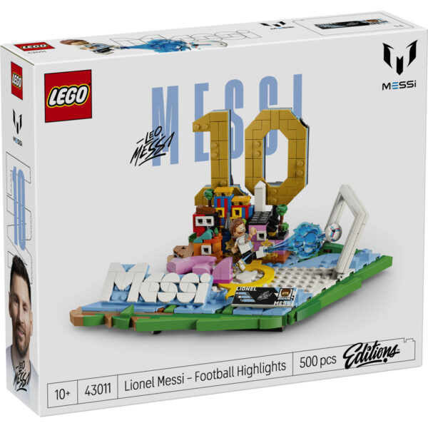 LEGO Editions - Lionel Messi – Momente importante din fotbal 43011, 500 piese