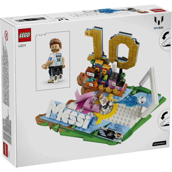 LEGO Editions - Lionel Messi – Momente importante din fotbal 43011, 500 piese