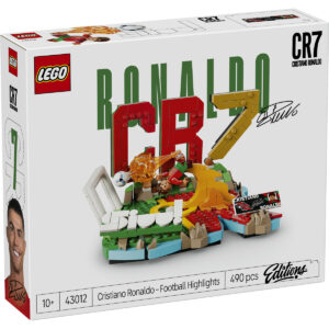 LEGO Editions - Cristiano Ronaldo – Momente importante din fotbal 43012, 490 piese