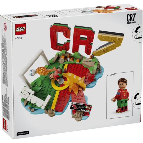 LEGO Editions - Cristiano Ronaldo – Momente importante din fotbal 43012, 490 piese