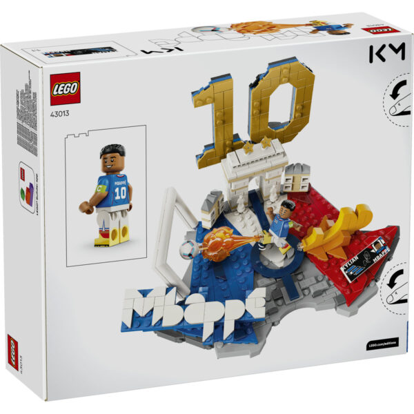 LEGO Editions - Kylian Mbappé – Momente importante din fotbal 43013, 490 piese