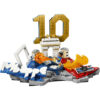 LEGO Editions - Kylian Mbappé – Momente importante din fotbal 43013, 490 piese