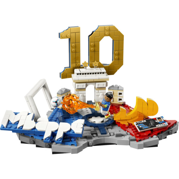 LEGO Editions - Kylian Mbappé – Momente importante din fotbal 43013, 490 piese