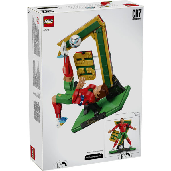 LEGO Editions - Cristiano Ronaldo – Legendă a fotbalului 43016, 854 piese