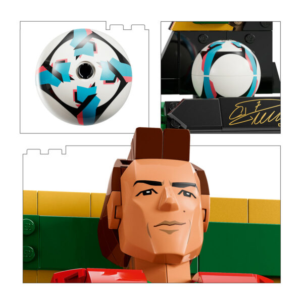 LEGO Editions - Cristiano Ronaldo – Legendă a fotbalului 43016, 854 piese