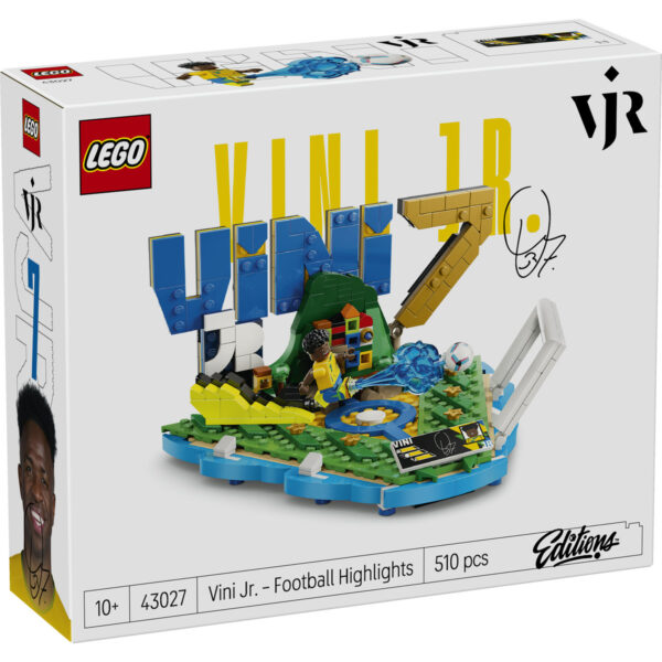 LEGO Editions - Vini Jr. – Momente importante din fotbal 43027, 510 piese