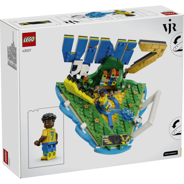 LEGO Editions - Vini Jr. – Momente importante din fotbal 43027, 510 piese