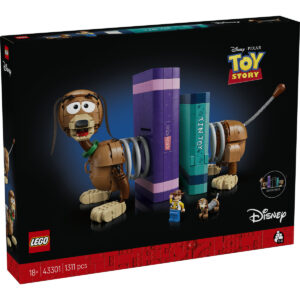 LEGO Disney - Opritoare de cărți Câinele Slinky din Povestea jucăriilor 43301, 1311 piese