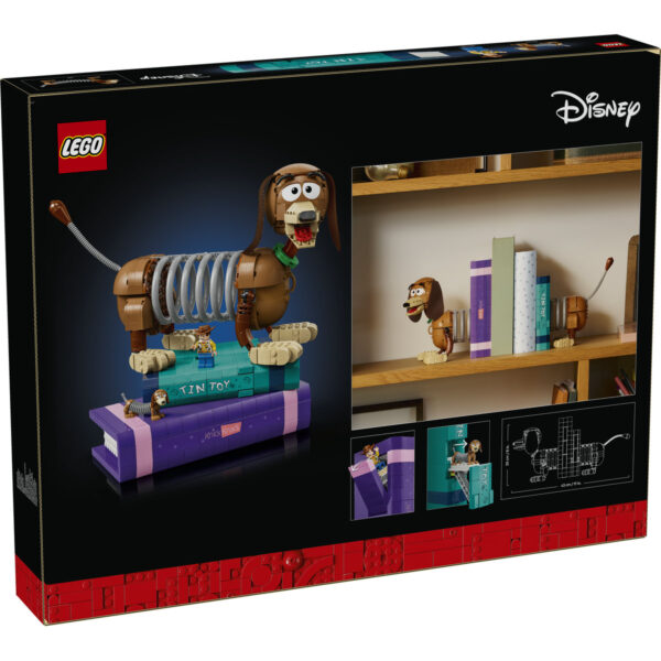 LEGO Disney - Opritoare de cărți Câinele Slinky din Povestea jucăriilor 43301, 1311 piese