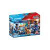 Playmobil - Jucarie de rol Blocajul rutier al politiei - PM6878