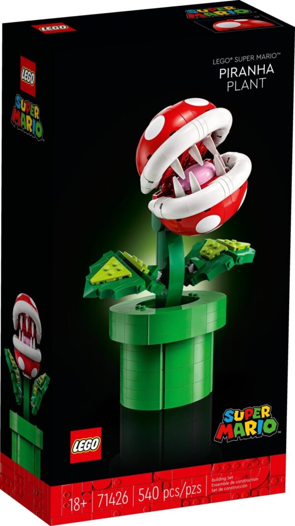 Lego Super Mario 71426 - Planta piranha, 540 piese