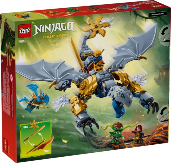 Lego Ninjago 71855 - Bătălia dragonului ninja Riyu, 347 piese