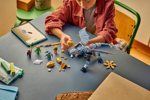 Lego Ninjago 71855 - Bătălia dragonului ninja Riyu, 347 piese