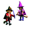 Playmobil - Set 2 figurine vrajitoare si vrajitor - PM72023