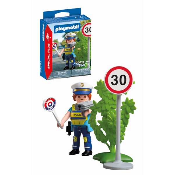 Playmobil - Figurina politist cu radar - PM72029